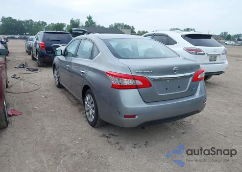 2013 Nissan Sentra S from USA, damaged, VIN 3N1AB7AP5DL770824